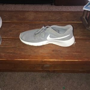 Gray  Nike shoes